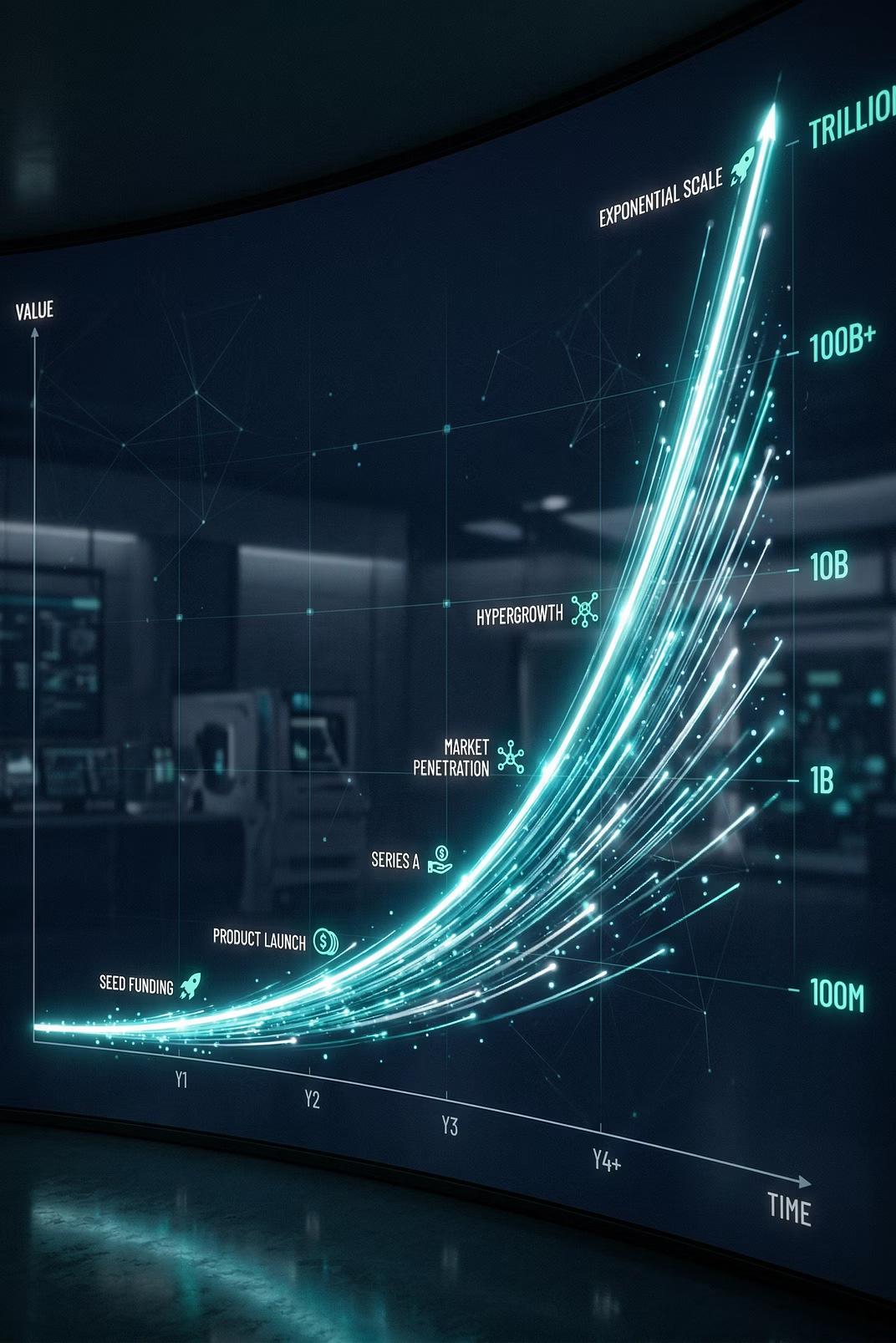Crescita esponenziale del valore degli asset Oxabyo